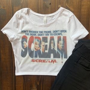 <Forever 21> SCREAM Crop Top